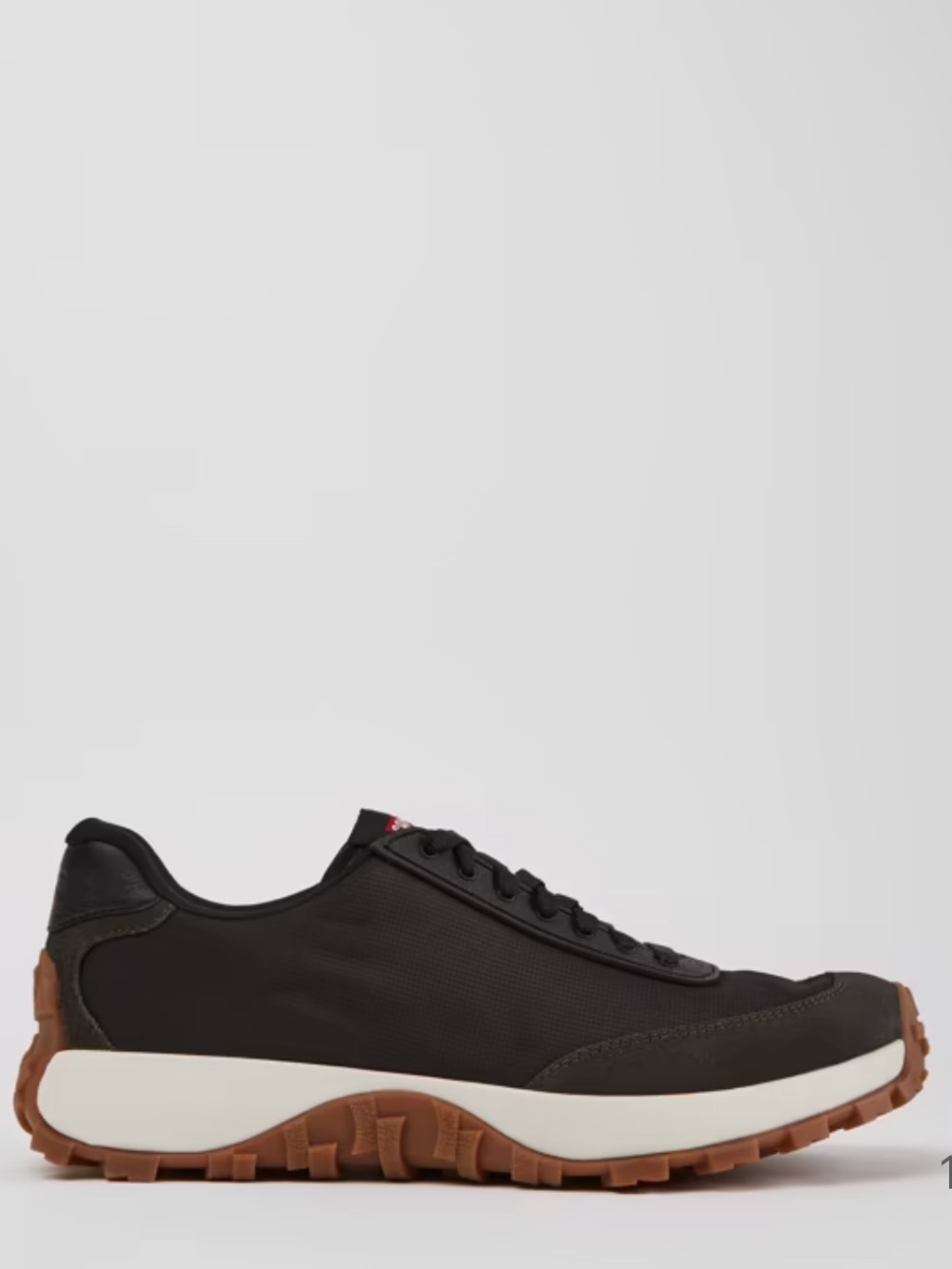 Camper women Black Sneakers with Tan Soles